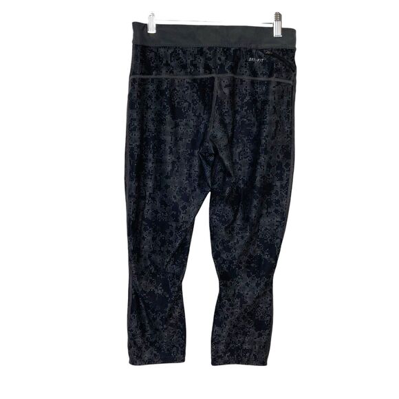 Nike Sri-Fit Womens Relay Crop Reflective Running Pants Size M Medium Legging - Picture 2 of 12